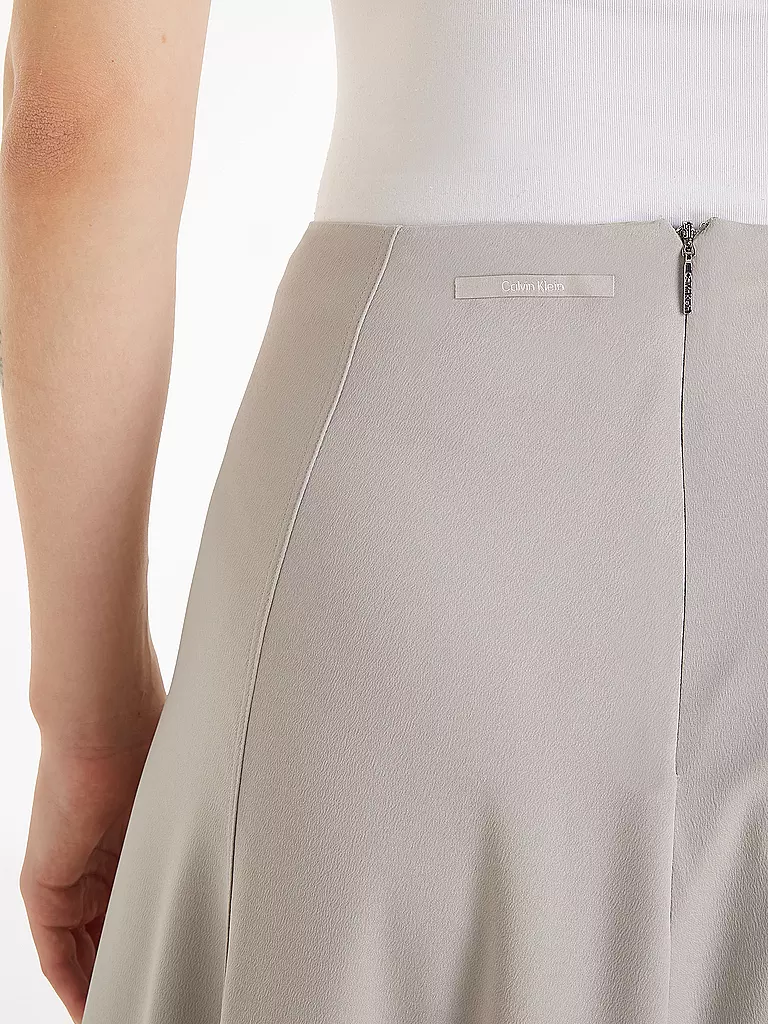 CALVIN KLEIN Midirock  beige