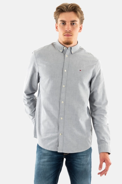 Chemise tommy jeans entry reg oxford c1g dark night navy