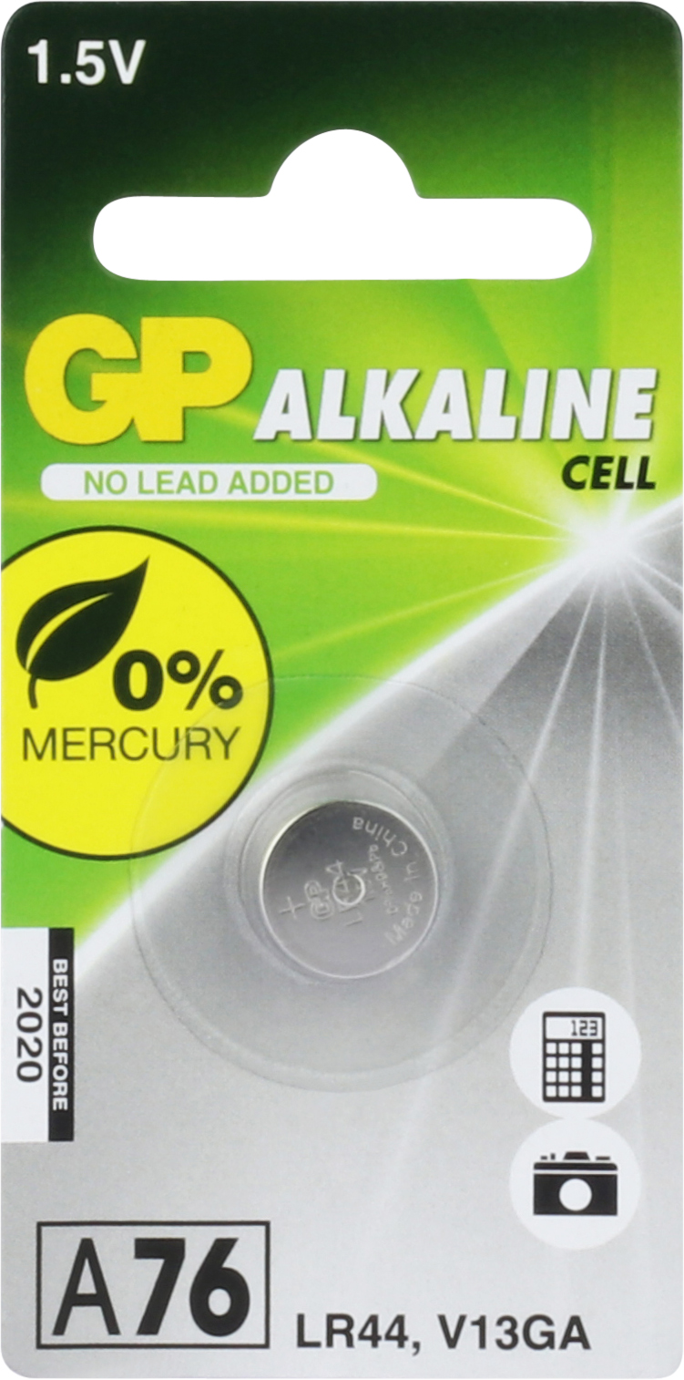 GP Batteries Alkaline Cell 102002 Wegwerpbatterij LR44
