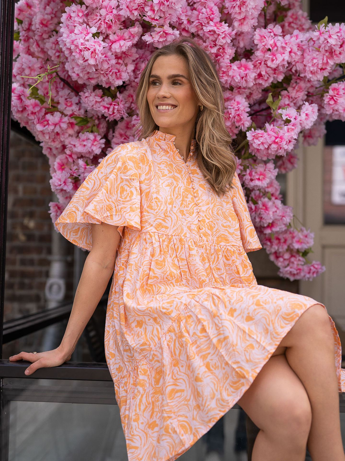 Saralin Ladonna Short Sleeve Dress