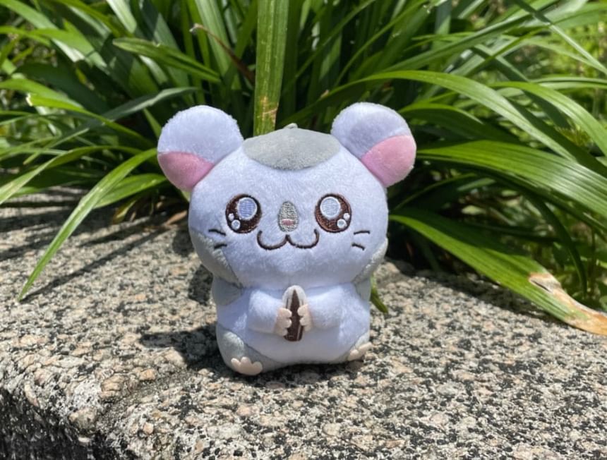 Bandai - Hamtaro Characters PlayCharm Pluchen Speelgoed Telefoonstandaard / Telefoonhouder
