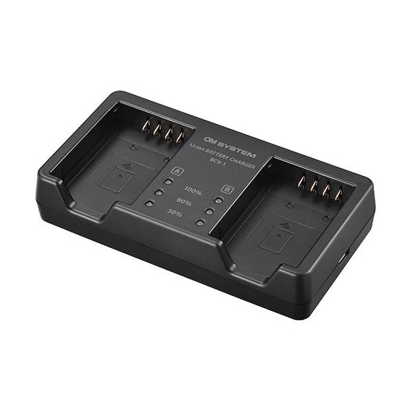 OM System Olympus Carregador Para BLX-1