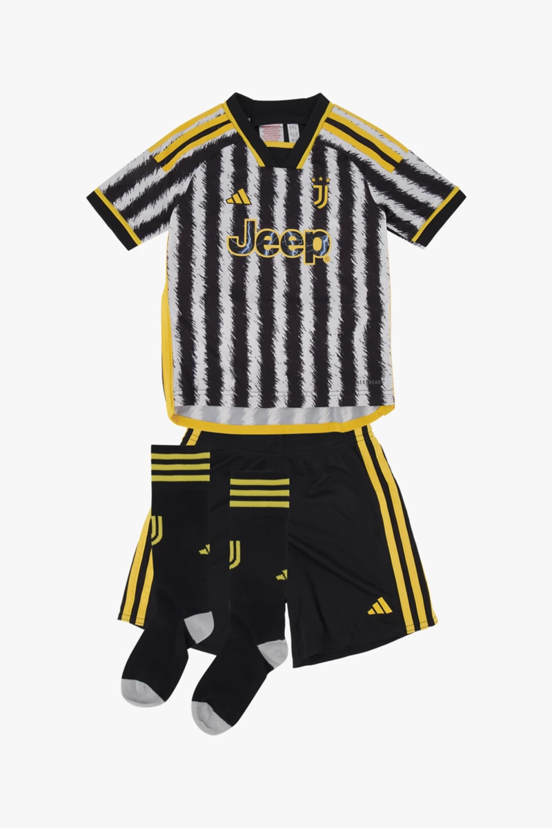 adidas Performance Juventus Turin Home Mini Kinder Fussballset 2324