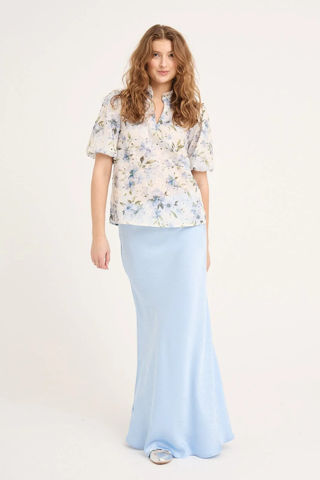 A-View Grete S/S Blouse AV6057