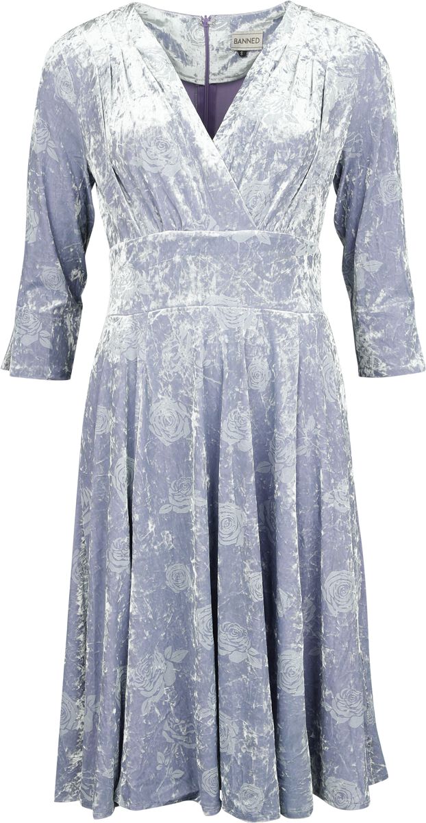 Velvet Grace - Robe Évasée | Banned Retro Robe mi-longue