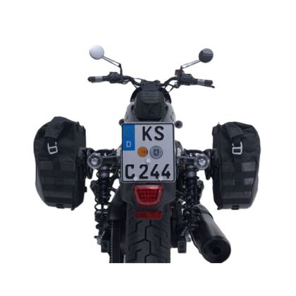 Sacoches cavalières SW-MOTECH Legend Gear set (2 x 13.5 litres) avec supports black édition - Noir