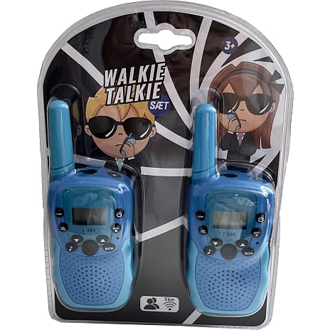 Walkie talkie sæt - blå