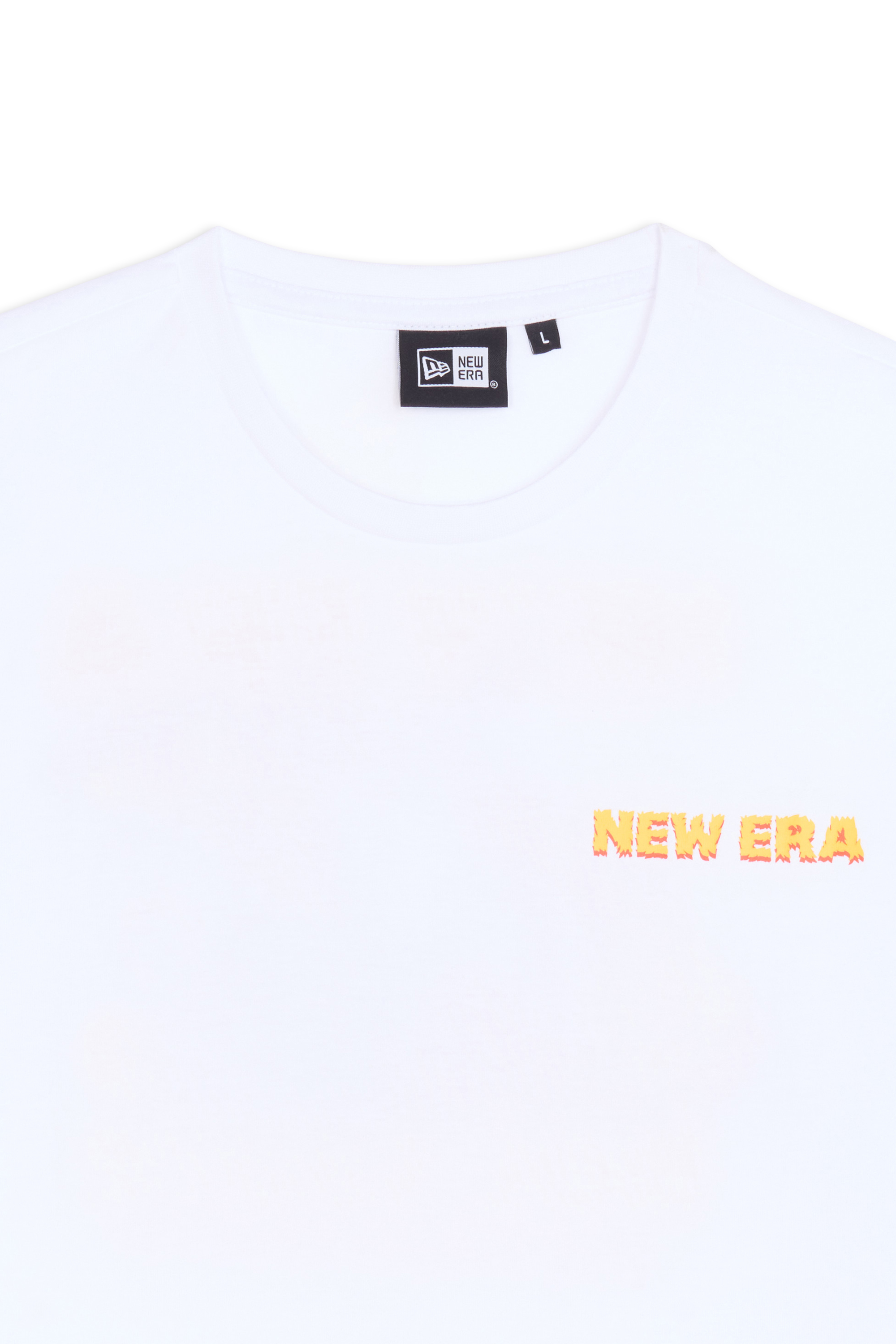 NEW ERA T-shirt NE FOOD GRAPHIC Blanc