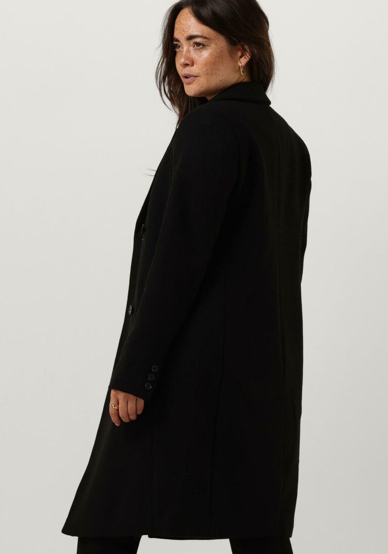 MODSTR\u00D6M zwarte modstr&ouml;m mantel odelia coat