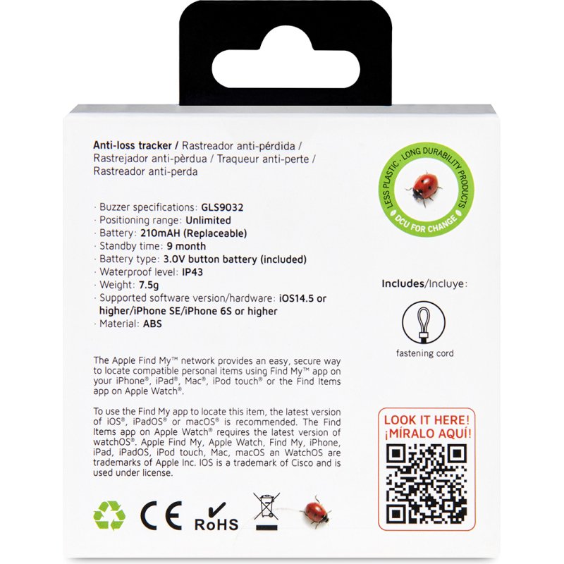DCU Advance Tecnologic 34154010 Traqueur GPS et localisateur Universel Dispositif GPS Noir
