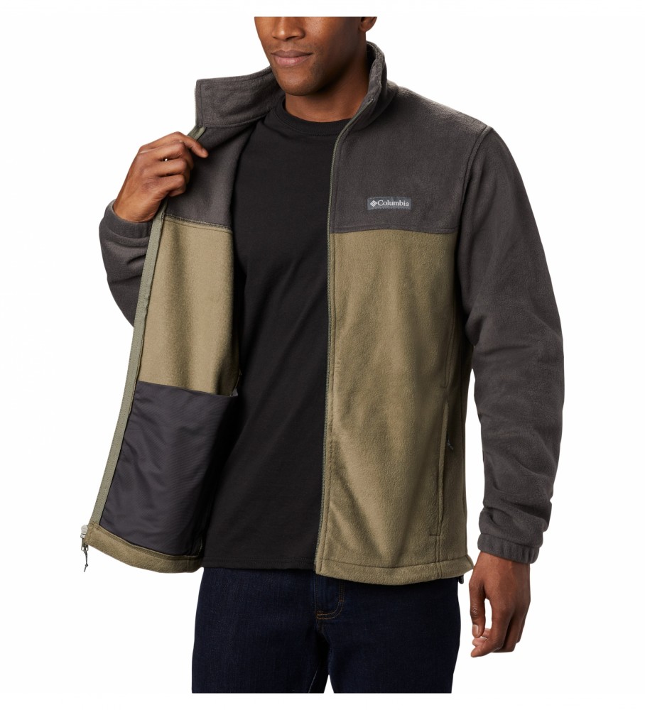 Jaqueta Columbia Polar Steens Mountain Full Zip 2.0 verde