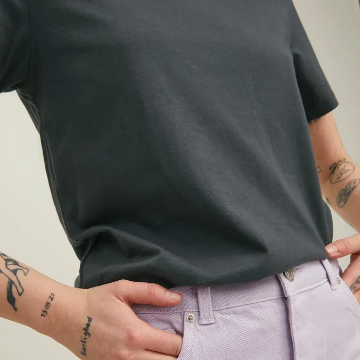 Jack & Jones Organic Basic SS Crew Shirt Heren