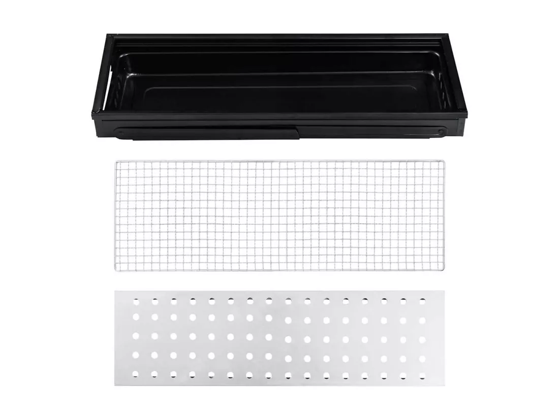 Barbecue portable de camping Acier inoxydable 60x22,5x33 cm