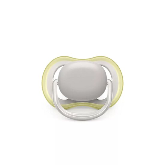 Lot de 2 sucettes Ultra Air   Beige / Gris        0 - 6 mois   de               Philips AVENT