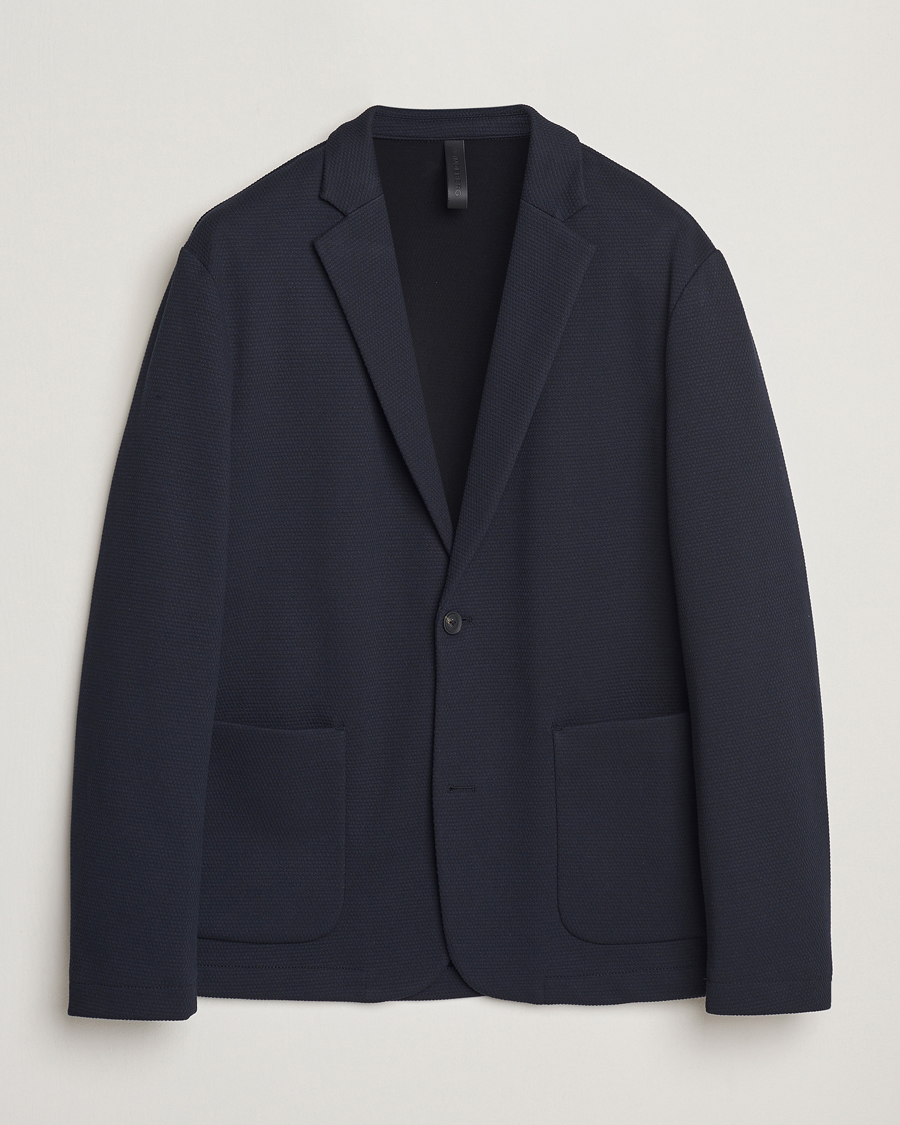 J.Lindeberg Calvon 3D Piquet Blazer Navy
