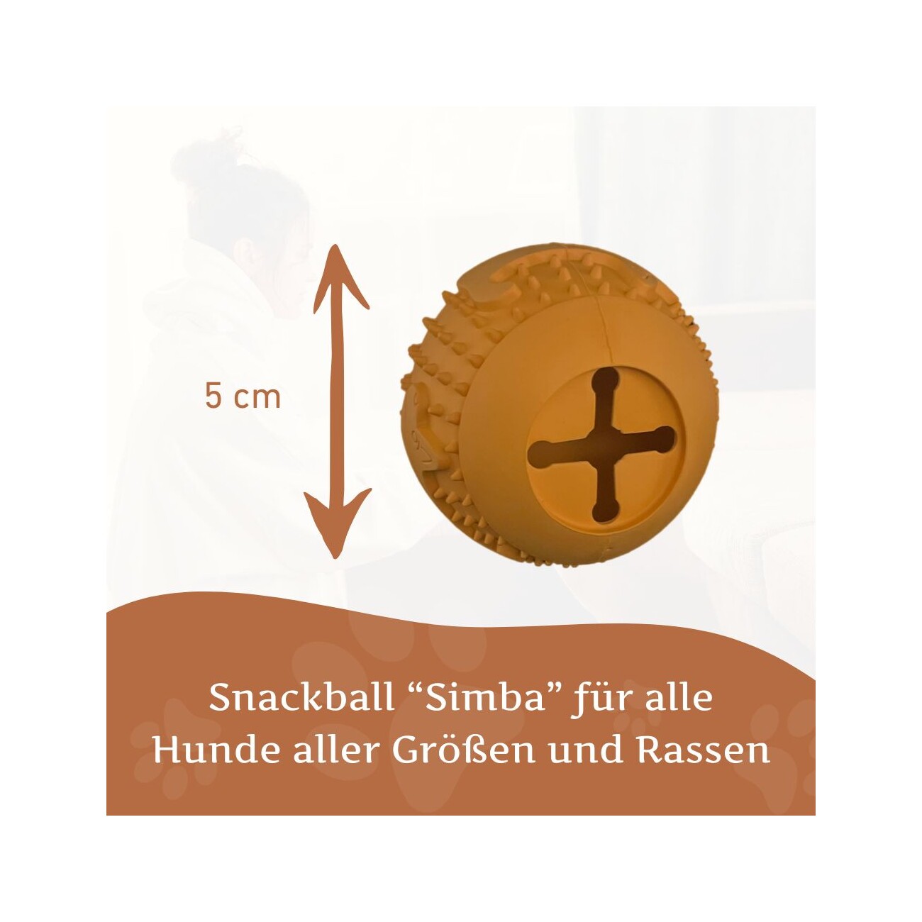 Wildfang Naturkautschuk Snackball - Snackball 