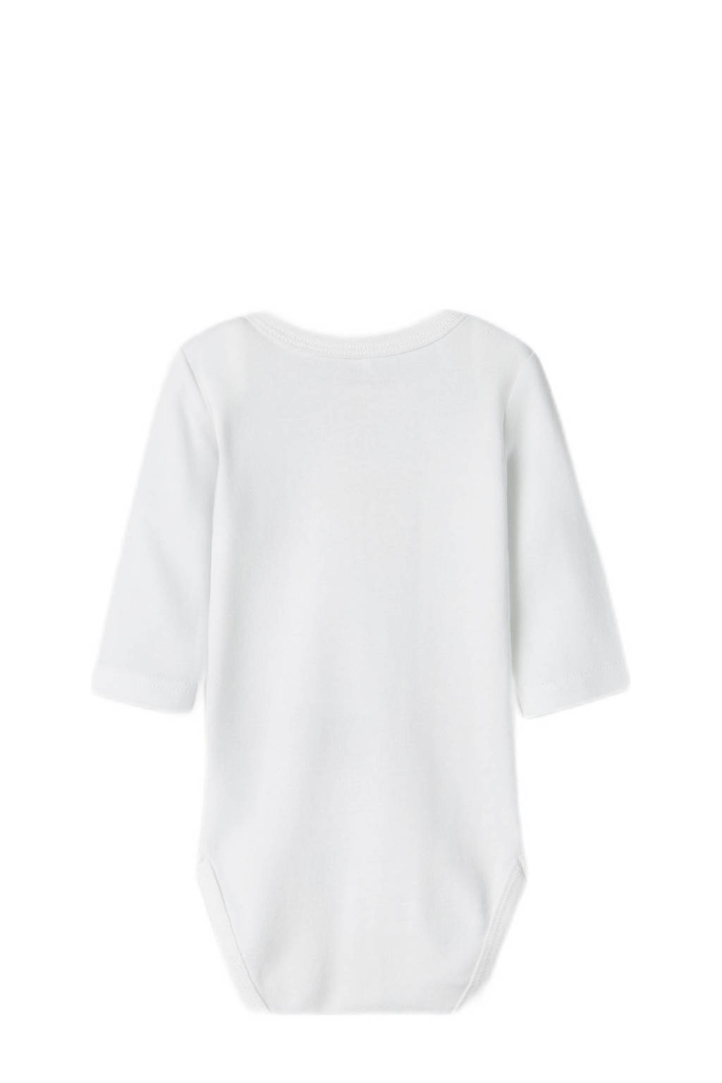 NAME IT romper NBFBODY - set van 3 wit/lila/paars