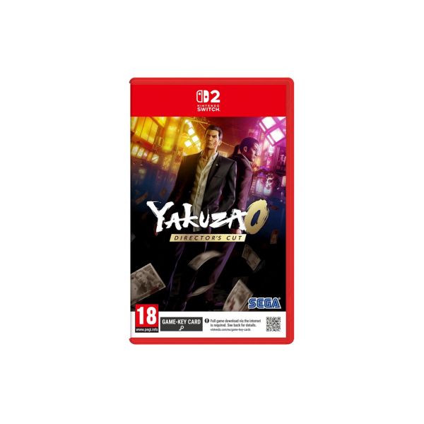 Yakuza 0: Director's Cut (Game Key Card) Nintendo Switch 2