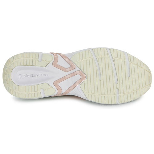 Calvin Klein Jeans - RETRO TENNIS SU-MESH - Beige