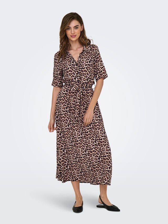 JDY Hemdblusenkleid »JDYSTARSEZEN LIFE 2/4 MIDIDRESS WVN NOOS« Sommerkleid