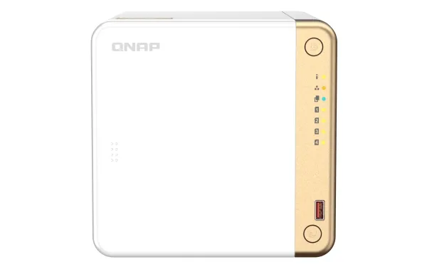 QNAP TS-462 - NAS-server - 4 bays - SATA 6Gb/s - RAID 0, 1, 5, 6, 10, JBOD - RAM 4 GB - 2.5 Gigabit Ethernet - iSCSI support