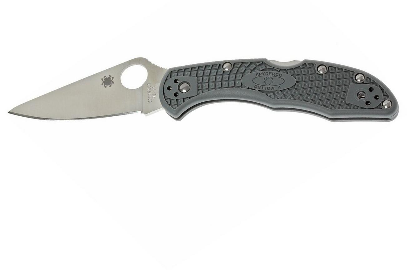 Spyderco Delica 4 Grey C11FPGY zakmes