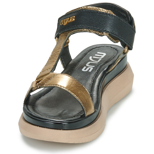 Mjus - PASADINA STRAP - Noir / Doré