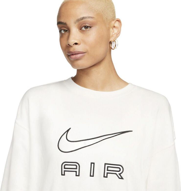 Nike Air Fleece Sweatshirt Hvid