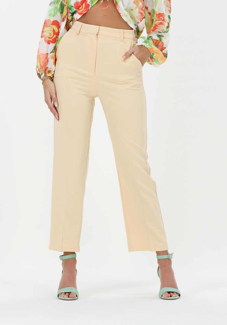 NA-KD beige na-kd pantalon cropped suit pants