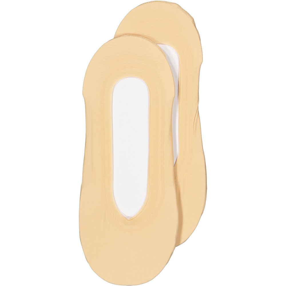 Dames footies  2-Pack Beige kopen? Goed en goedkoop