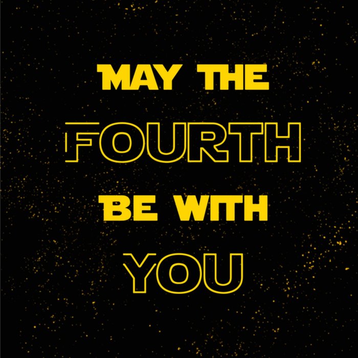 Greetz | Zomaar kaart | Star Wars | May the fourth be with you