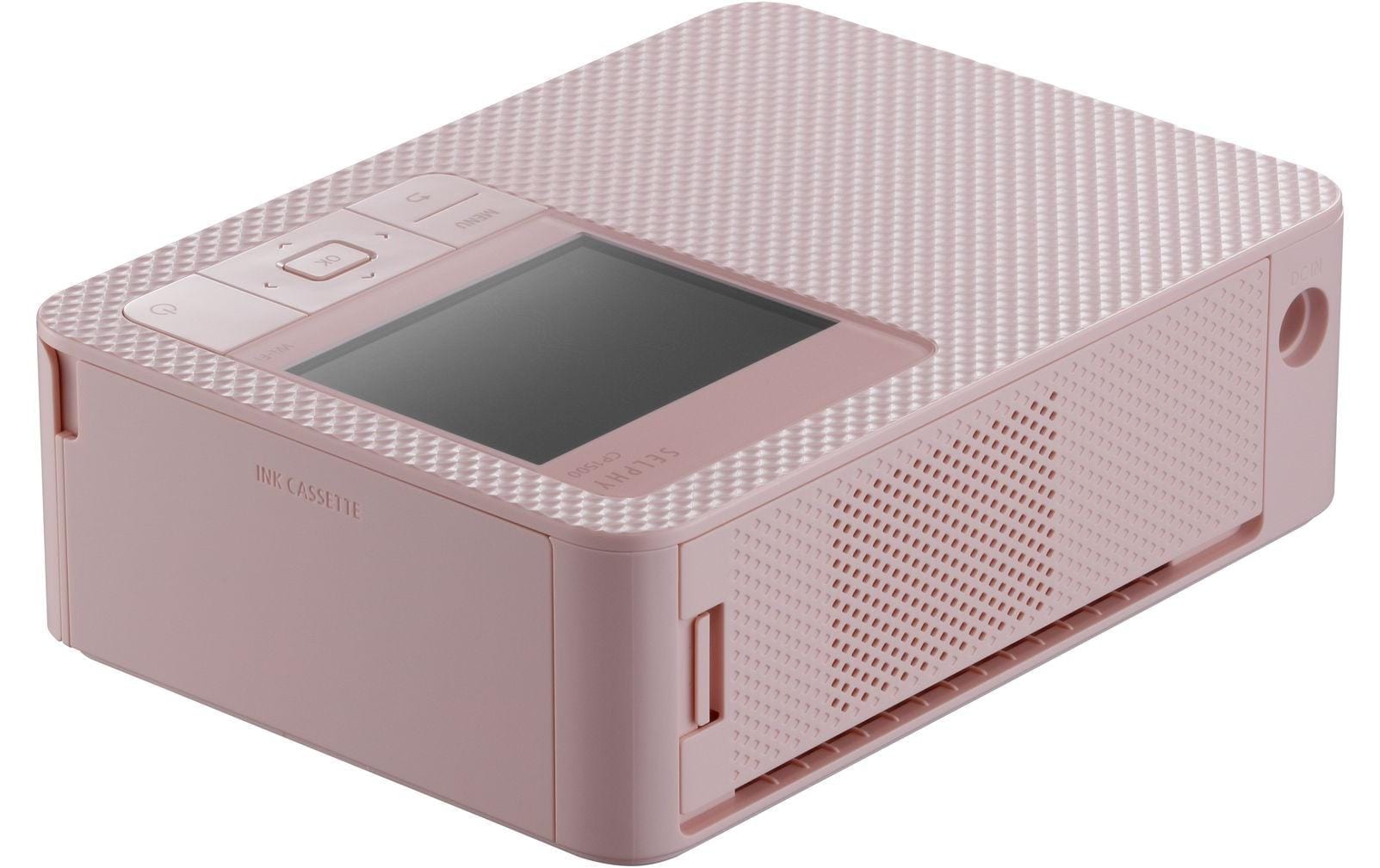 Canon Fotodrucker »Selphy CP1500 pink, 300x300dpi,WLAN«