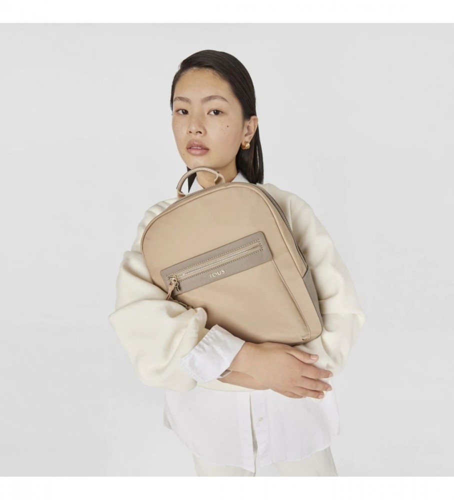 Tous Mochila Brunock Chain Top bege