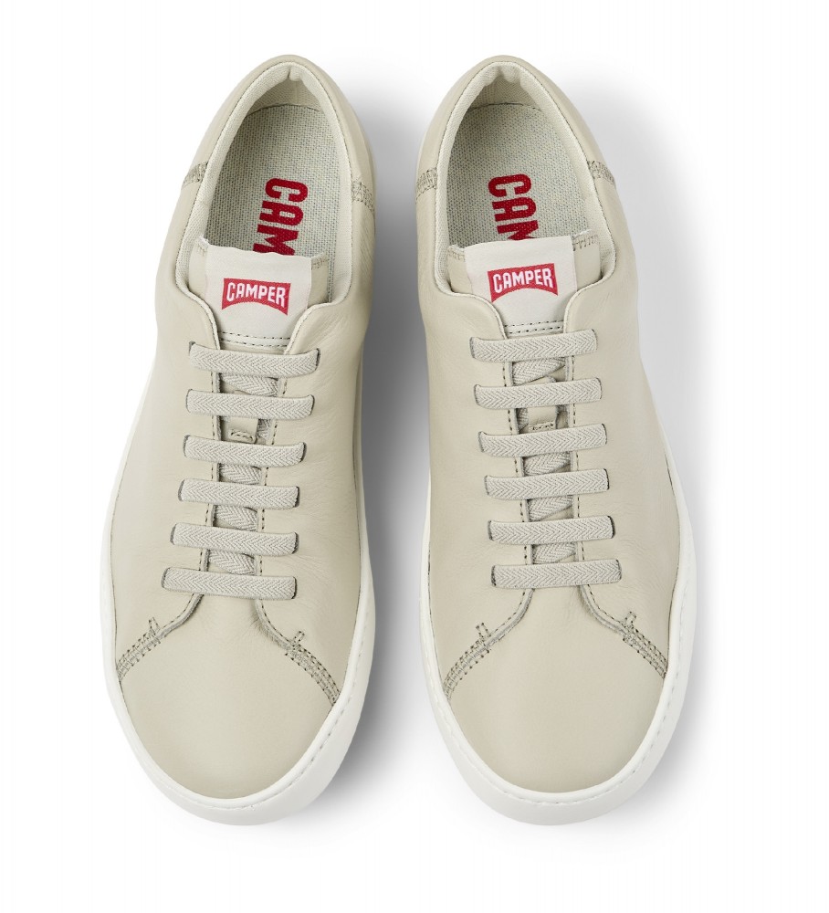 Camper Zapatillas de Piel Peu Touring bege
