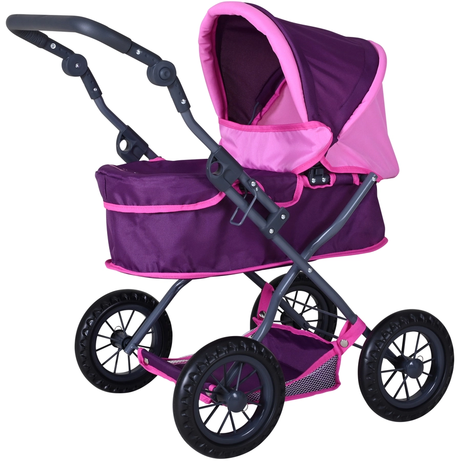knorr toys® Puppenwagen First NICI Miniclara lila