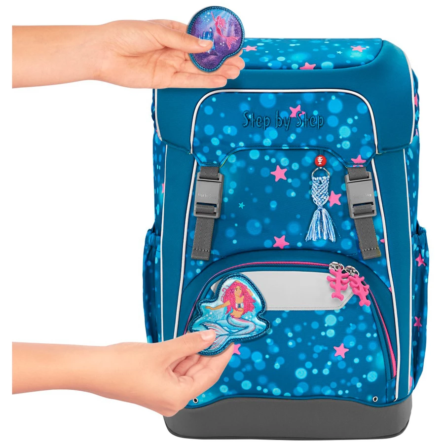 Step by Giant - Schulrucksack Set 5tlg. Mermaid Lola