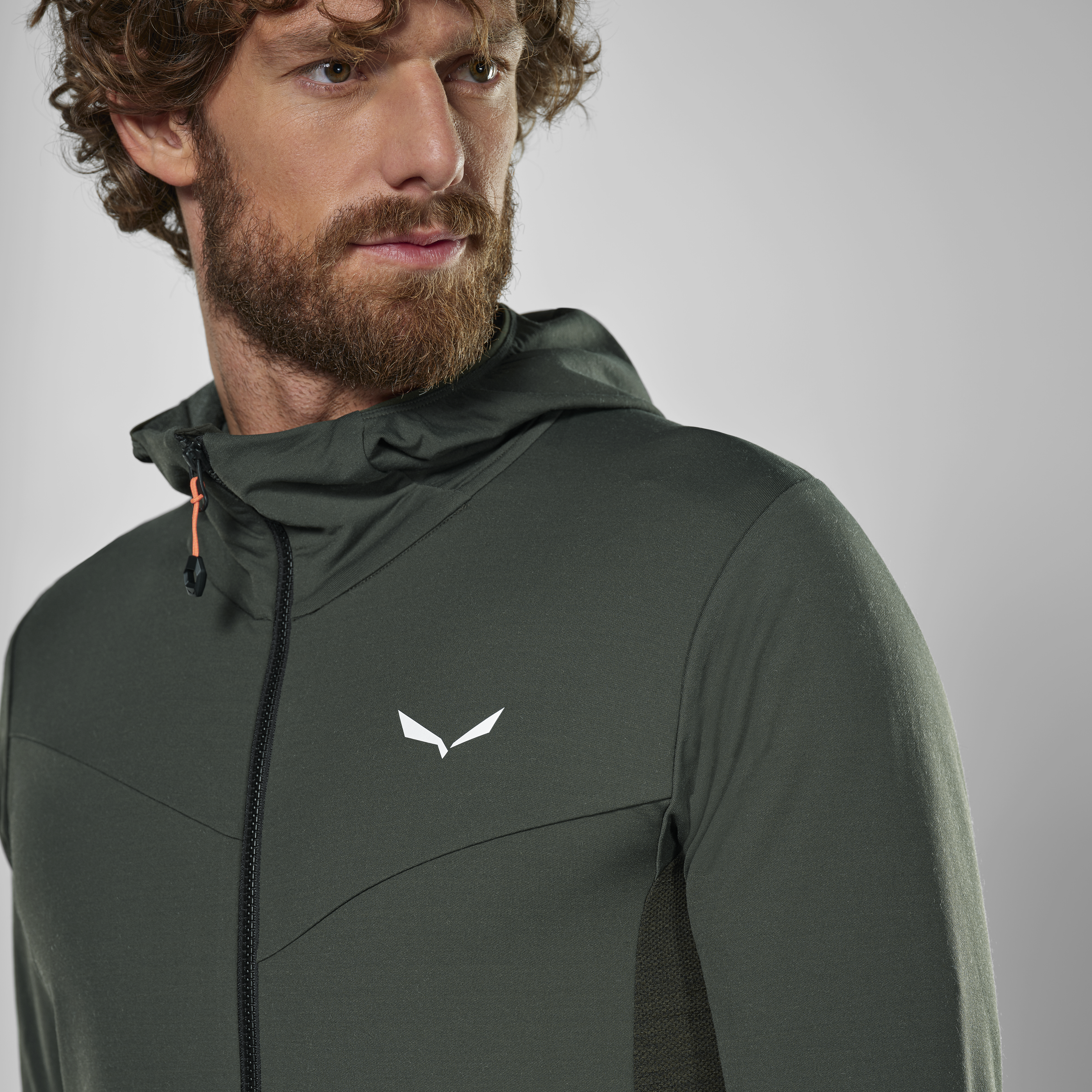 Puez Merino Durastretch Kapuzenkjacke Herren