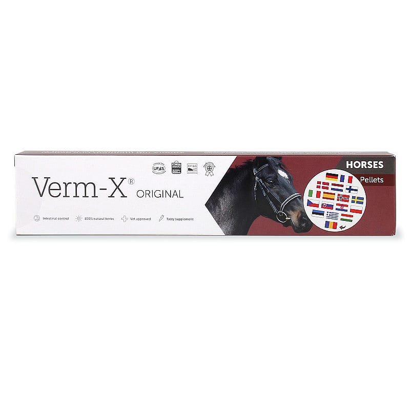 Verm-X paard brokjes extra strong 250 gram (1 kuur)