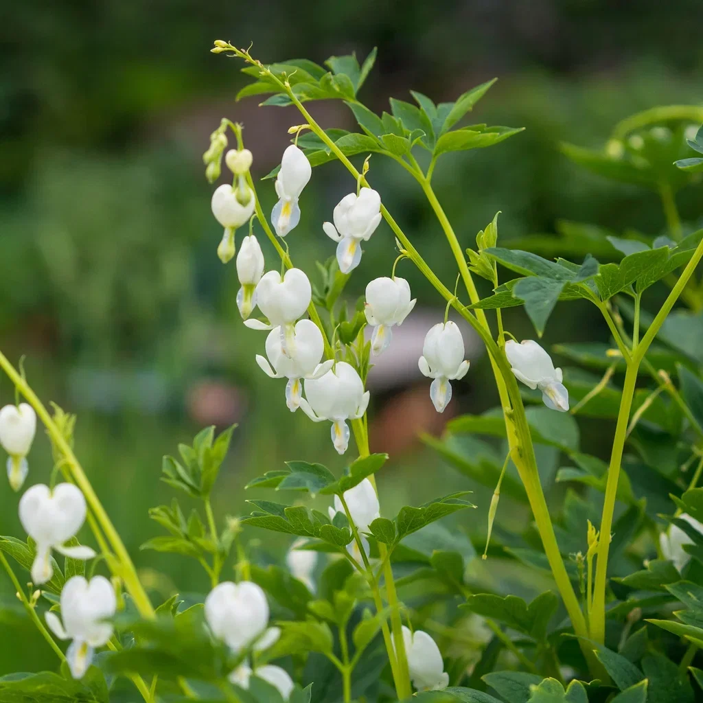 Lamprocapnos spectabilis 'Alba' Løytnantshjerte 'Alba' Ø11 cm