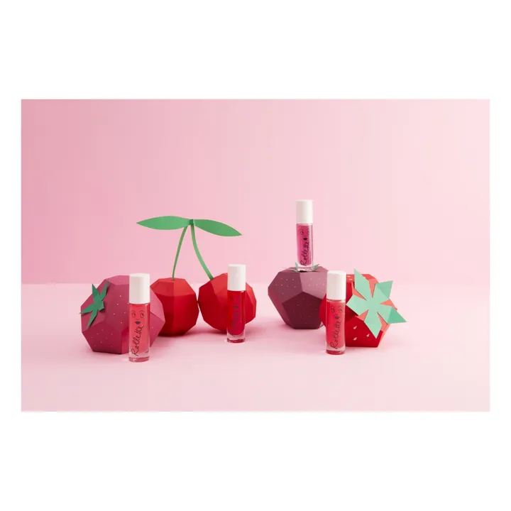 Nailmatic Kids Rollette brillant à lèvres cerise - 6,5 ml | Rouge cerise