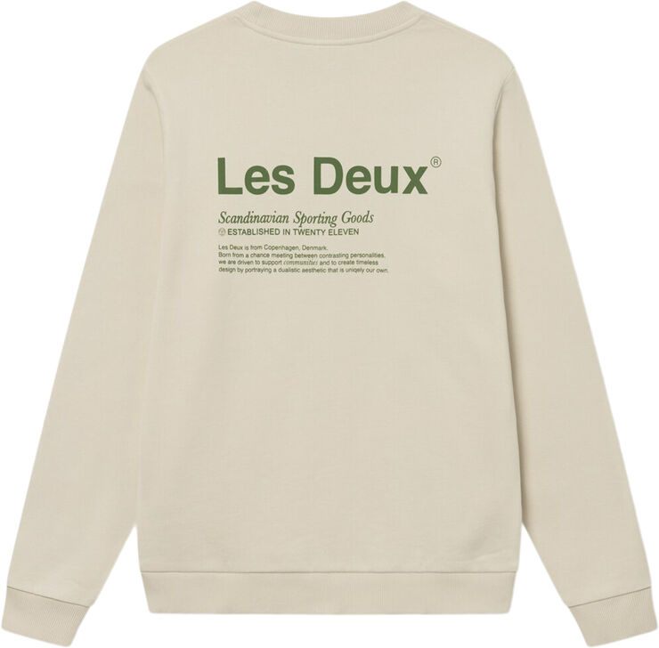 Les Deux Brody Sweatshirt 2. 0 Beige