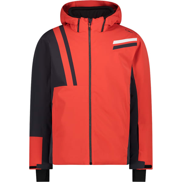 Veste de ski CMP MAN JACKET ZIP HOOD FLAME ORANGE