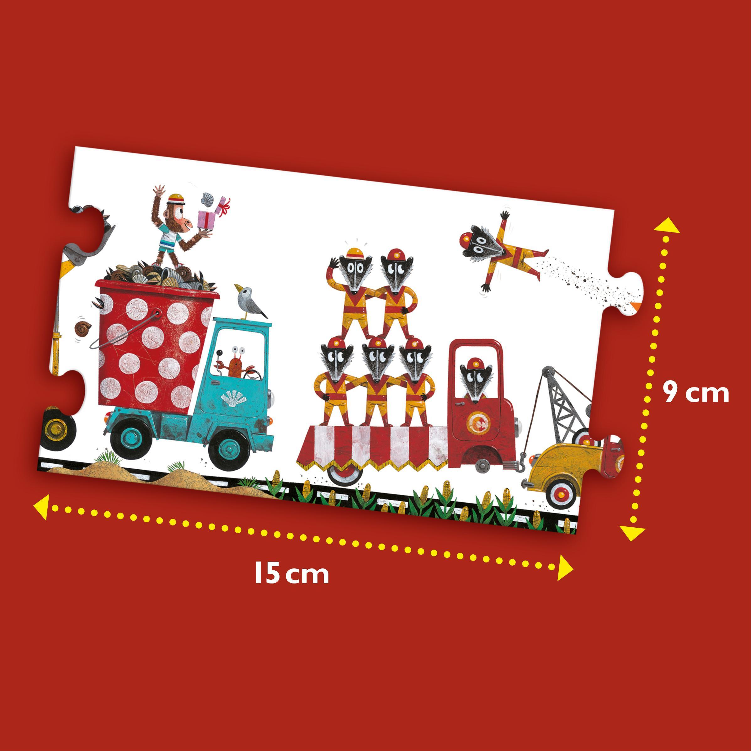 Puzzle STOP & GO! 23-teilig
