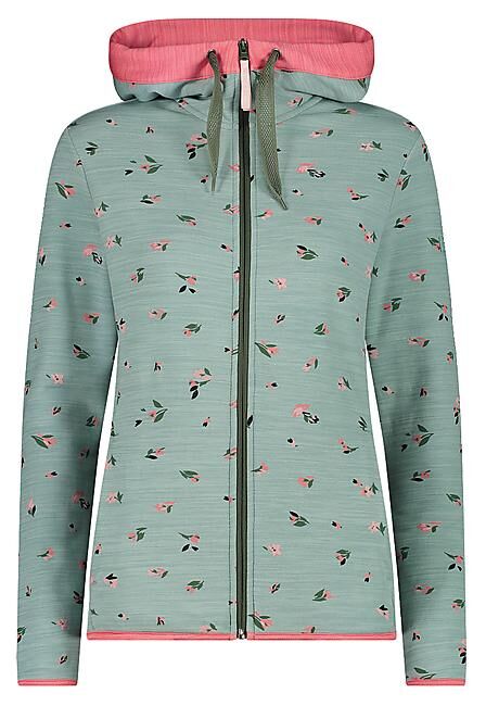 CMP - POLAIRE A CAPUCHE STRETCH PERFORMANCE PRINT II W
