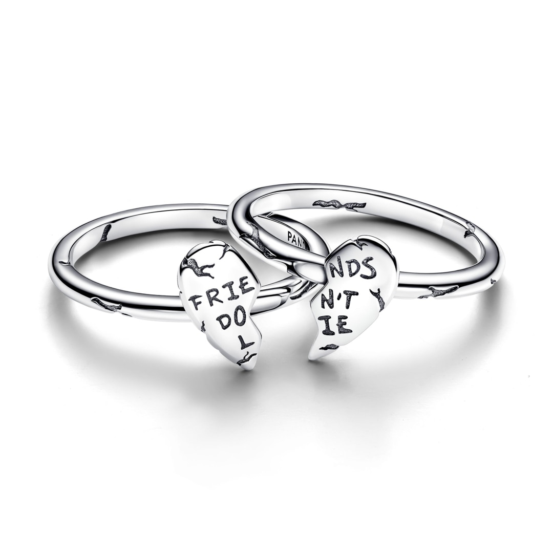 Pandora x Stranger Things Friends Don’t Lie Teilbarer Ring 925 Silber