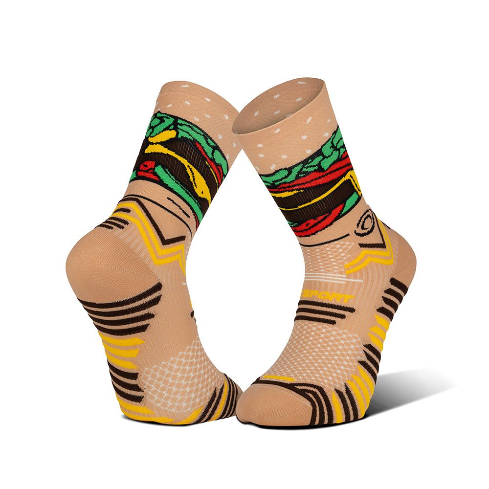 BV Sport TRAIL ULTRA NUTRISOCKS COLLECTOR - Chaussettes nutri burger