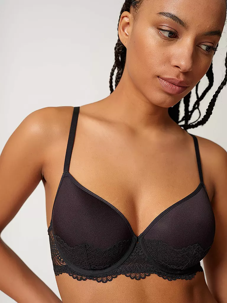 SKINY BH gefüttert black schwarz
