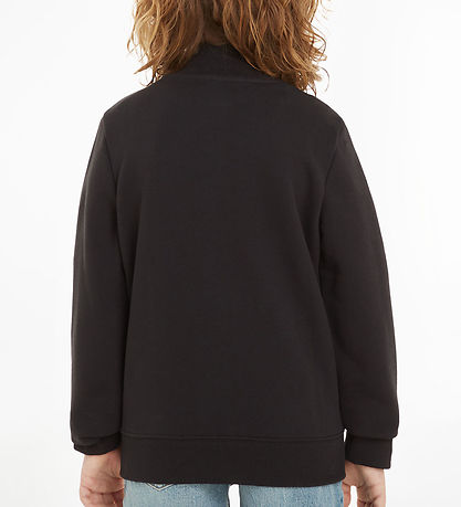 Calvin Klein Cardigan - Monogram Mini Badge - Ck Black