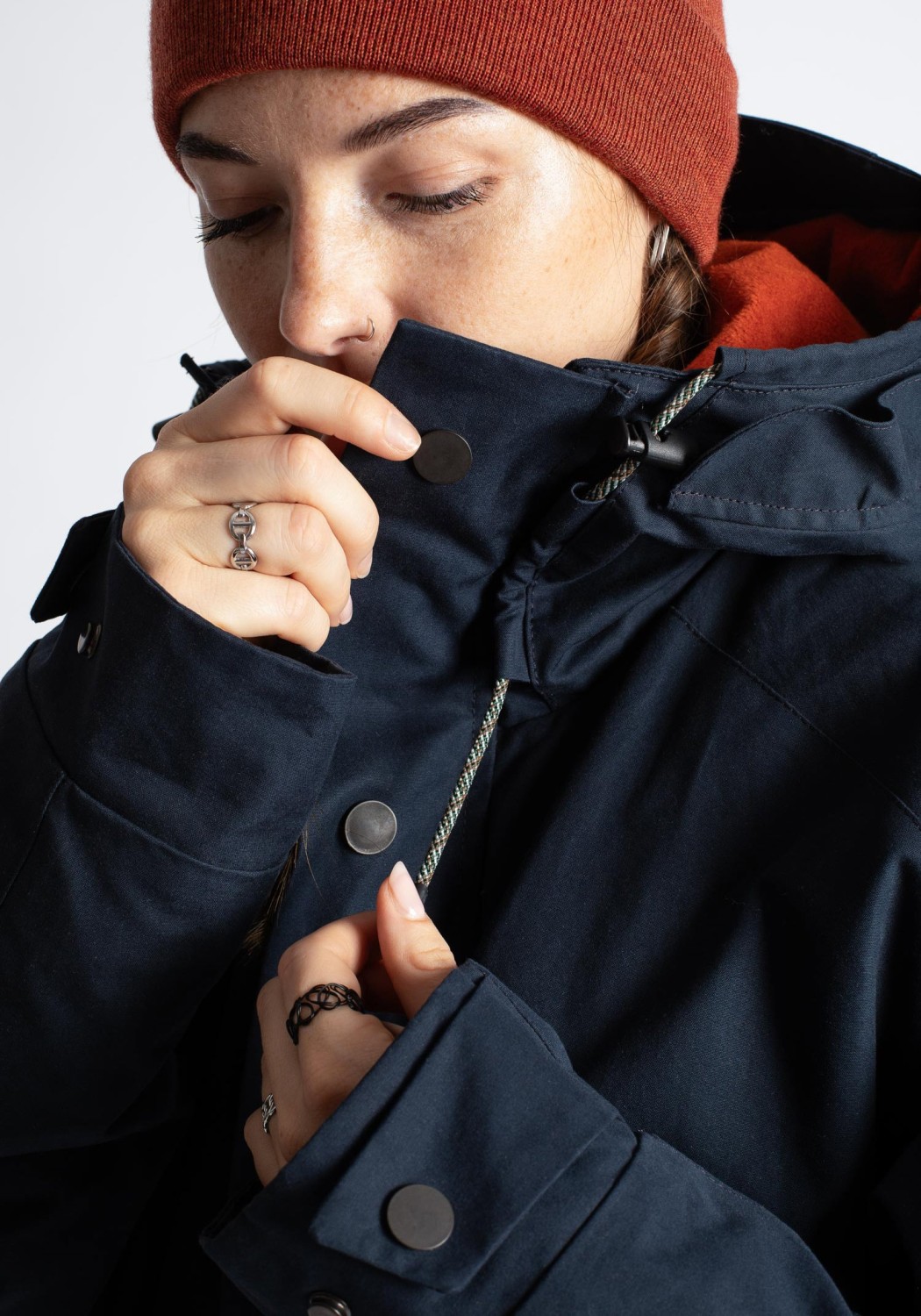 Jeckybeng The Winter Parka Navy - Unisex