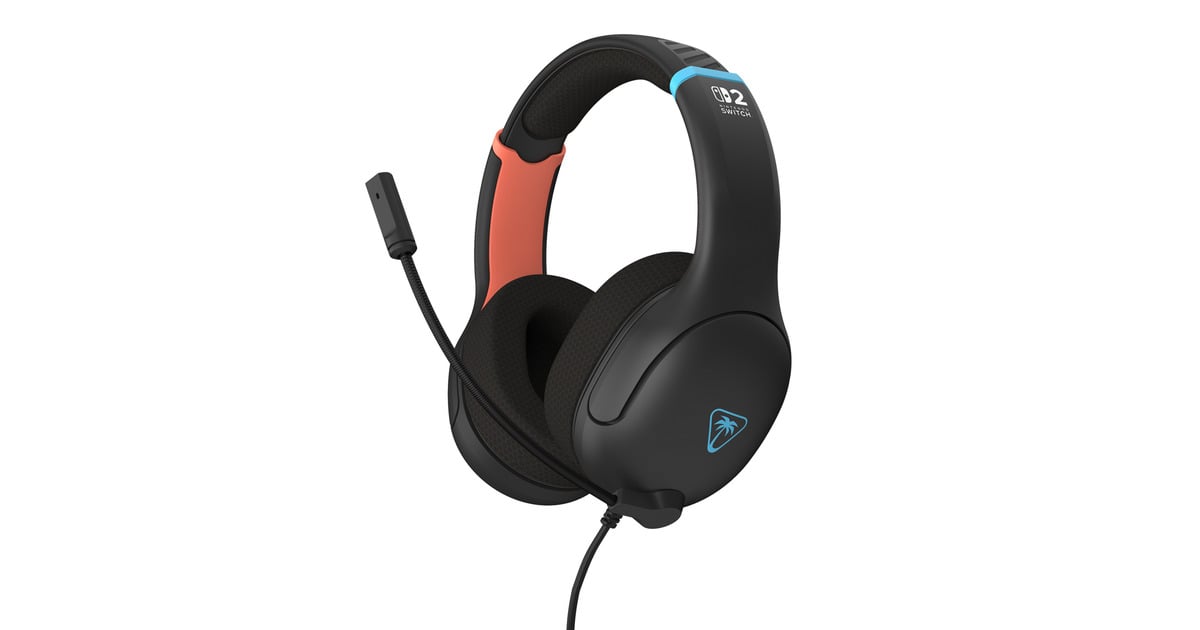 Turtle BeachAirlite Fit bedrade gamingheadset over-ear gaming headset  (Zwart, Nintendo Switch 2, Nintendo Switch, Nintendo Switch Lite, Nintendo Switch - OLED-model)